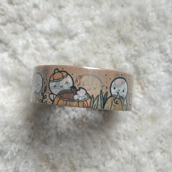 TheCoffeeMonsterzCo - TCMC - Pumpkin Patch Washi Tape - Picture 1 of 3